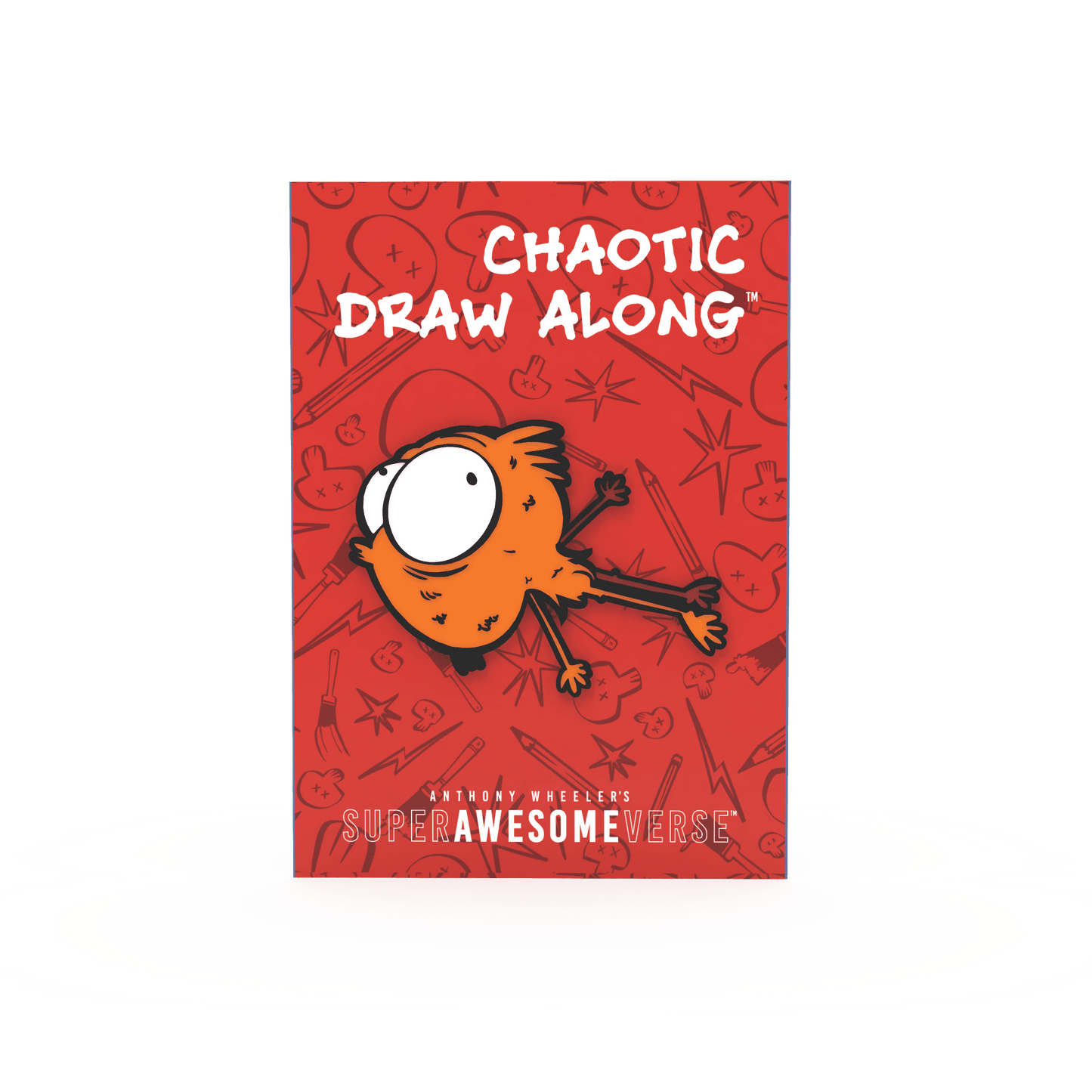 Chaotic Draw Along - Enamel Pin: Reverse Mermaid