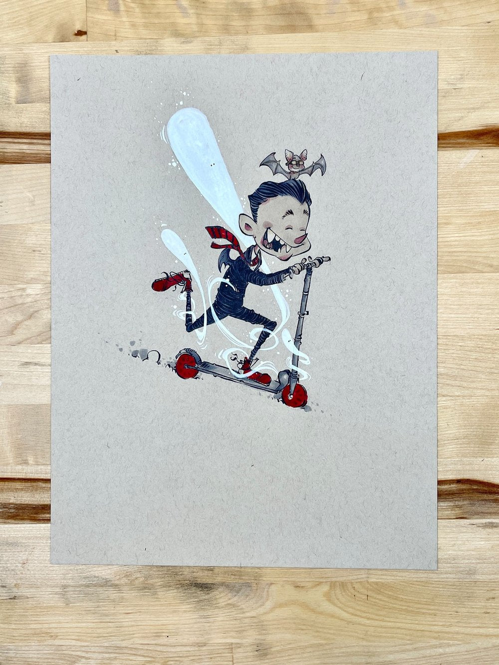 Original Art (9x12) - Count Bernabe