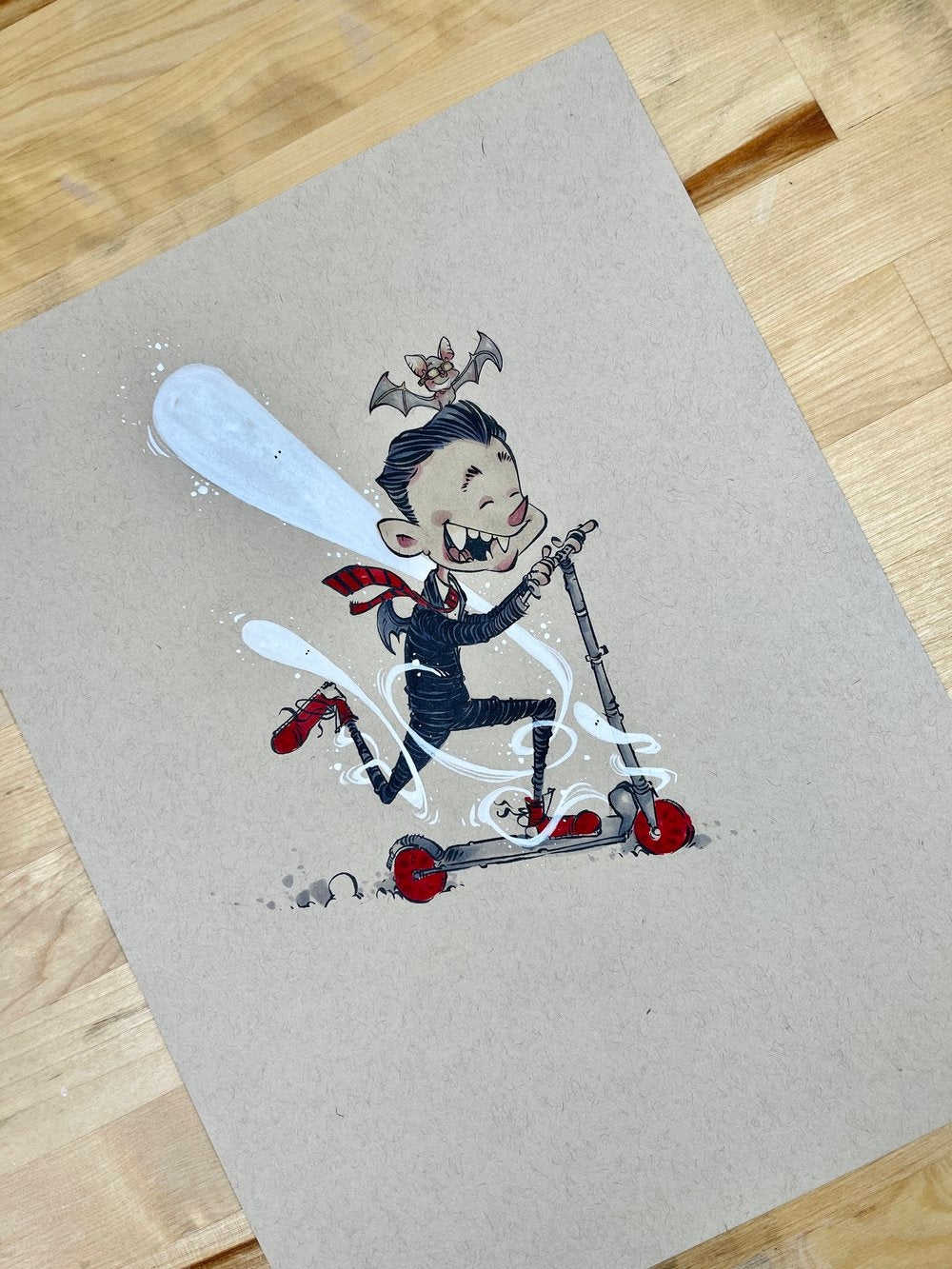 Original Art (9x12) - Count Bernabe