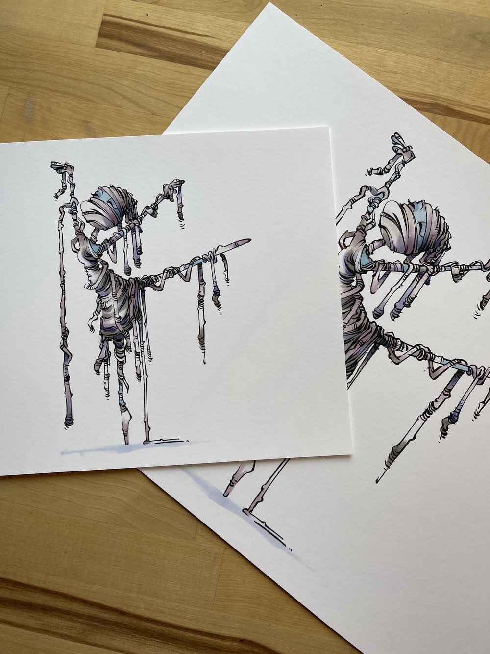 Print (8x10 and 11x14) Mummy Ballerina - Limited Edition