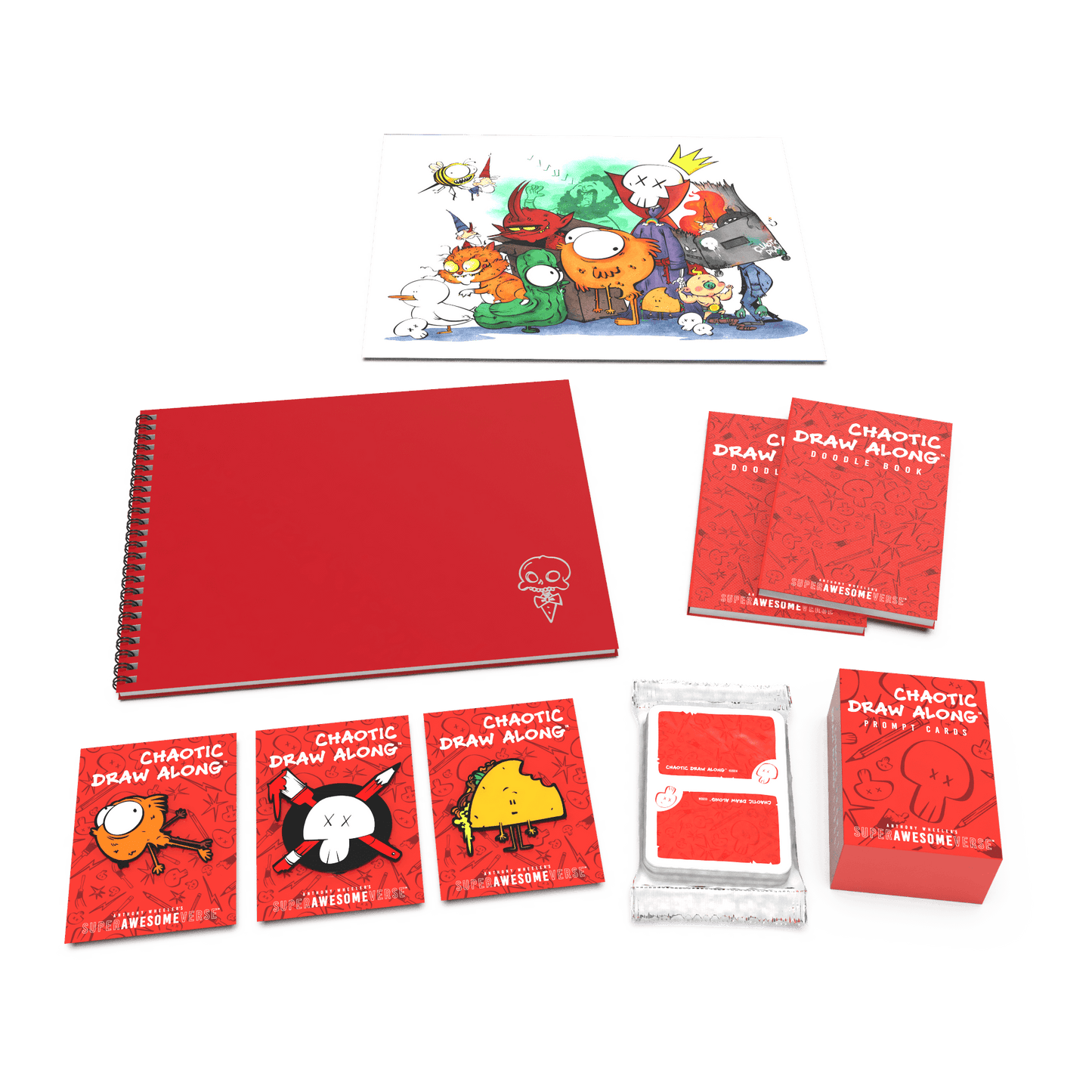 Chaotic Draw Along - Super Awesome Chaos Pack Bundle
