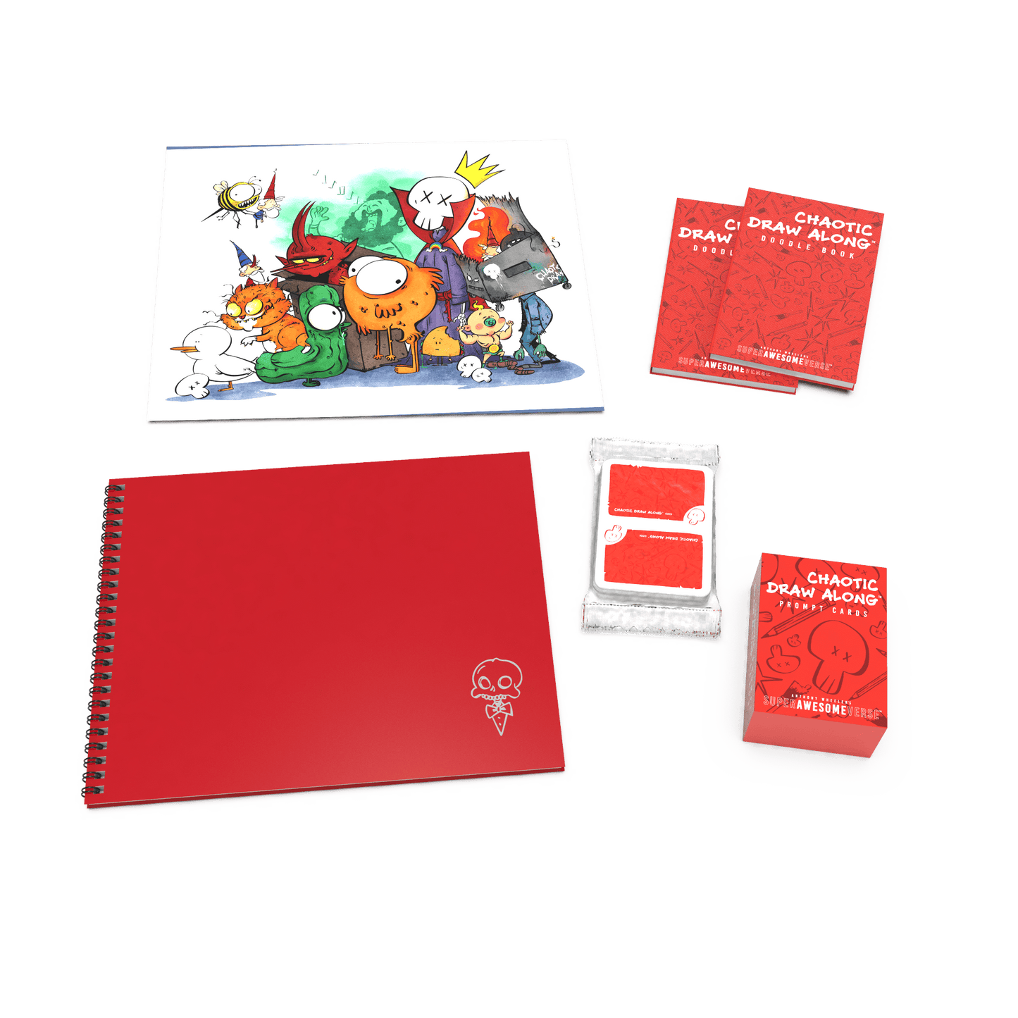 Chaotic Draw Along - Super Awesome Print Pack Bundle