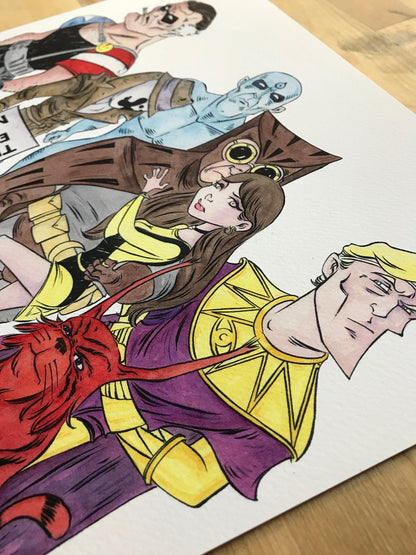 Print (11x14) - Time Wardens